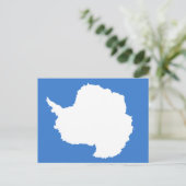 南極国旗 ポストカード (スタンド正面)