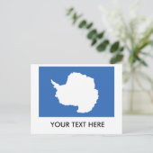 南極国旗 ポストカード (スタンド正面)