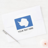 南極国旗 ラウンドシール (封筒)