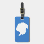 南極国旗 ラゲッジタグ (正面縦)