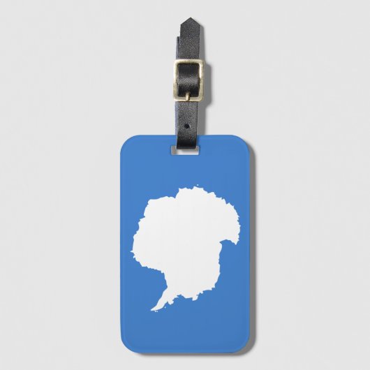 南極国旗 ラゲッジタグ (正面縦)