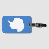 南極国旗 ラゲッジタグ (正面横)