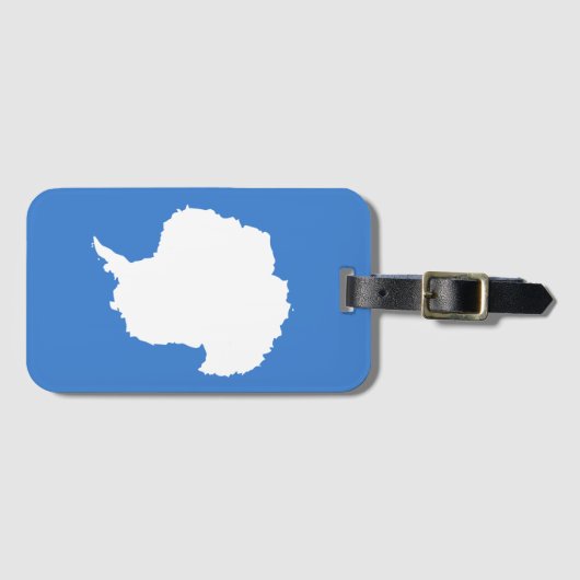 南極国旗 ラゲッジタグ (正面横)