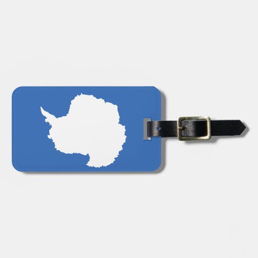 南極国旗 ラゲッジタグ (正面横)