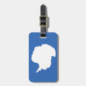 南極国旗 ラゲッジタグ (正面縦)