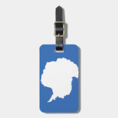 南極国旗 ラゲッジタグ (正面縦)