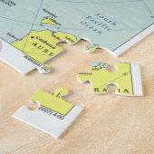 南極地図（2000年） ジグソーパズル (側面)