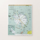 南極地図（2000年） ジグソーパズル (縦)