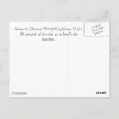 南極夢みる人の郵便はがき ポストカード (裏面)