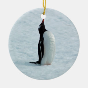 南極大陸のオーナメントのGentooのペンギン セラミックオーナメント