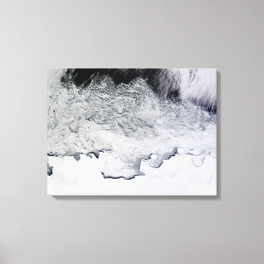 南極大陸のバンザーレ、サブリナ、バッド・コースト キャンバスプリント (正面)