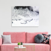 南極大陸のバンザーレ、サブリナ、バッド・コースト キャンバスプリント (インサイチュ (リビング))