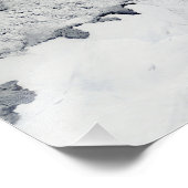 南極大陸のバンザーレ、サブリナ、バッド・コースト フォトプリント            (角)