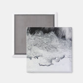 南極大陸のバンザーレ、サブリナ、バッド・コースト マグネット (正面/裏面)