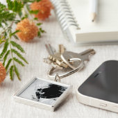 南極大陸のロス海のB-15J氷山 キーホルダー (側面)