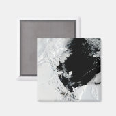 南極大陸のロス海のB-15J氷山 マグネット (正面/裏面)