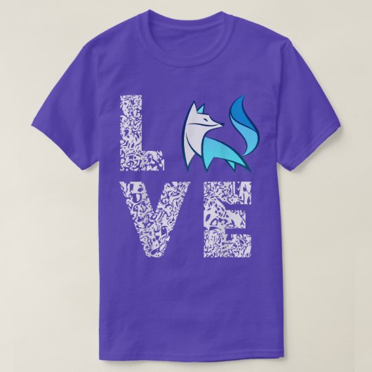 南極大陸の動物ラブヒョウの北極 Tシャツ (デザイン正面)