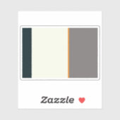 南極大陸の国旗（オリヴィエ・ルロイ） シール (シート)