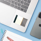 南極大陸の国旗（オリヴィエ・ルロイ） シール (ノートパソコンとiPhone)