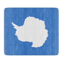 南極大陸の国旗（グラハム・バートラムによる） カッティングボード