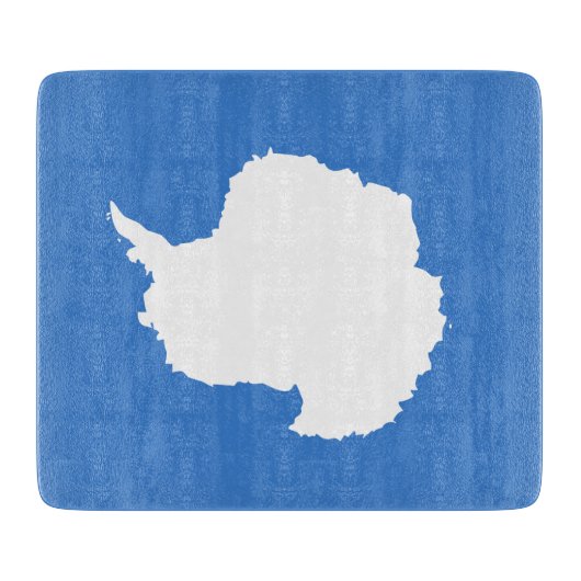 南極大陸の国旗(グラハム・バートラムによる) カッティングボード (正面)