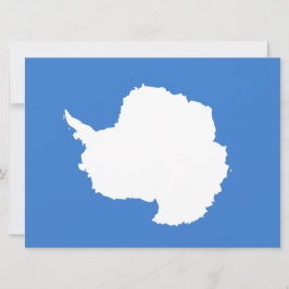 南極大陸の国旗（グラハム・バートラムによる） カード