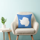 南極大陸の国旗（グラハム・バートラムによる） クッション (椅子)