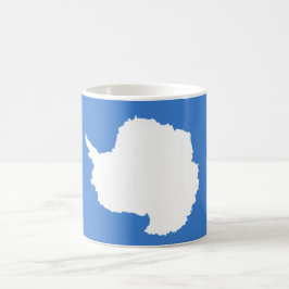 南極大陸の国旗（グラハム・バートラムによる） コーヒーマグカップ