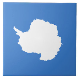 南極大陸の国旗（グラハム・バートラムによる） タイル