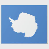 南極大陸の国旗（グラハム・バートラムによる） ラッピングペーパー (フラット)