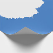 南極大陸の国旗（グラハム・バートラムによる） ラッピングペーパー (角)