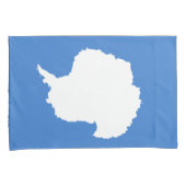 南極大陸の国旗（グラハム・バートラムによる） 枕カバー (正面右)