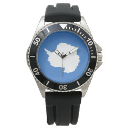 南極大陸の国旗（グラハム・バートラムによる） 腕時計
