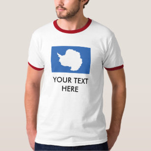 南極大陸の旗 Tシャツ