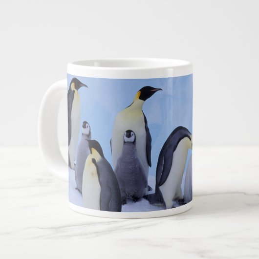 南極大陸, コウテイペンギン ジャンボコーヒーマグカップ (正面左)