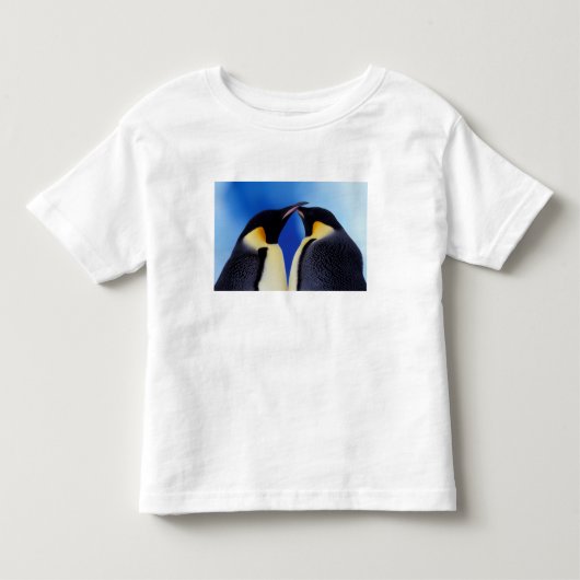 南極大陸, コウテイペンギン トドラーTシャツ (正面)