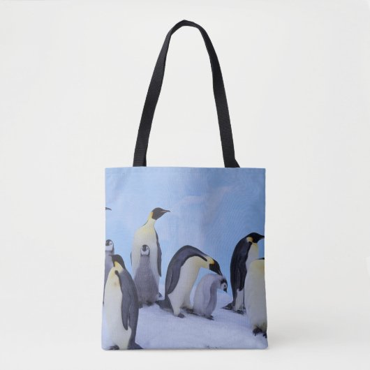 南極大陸, コウテイペンギン トートバッグ (正面)