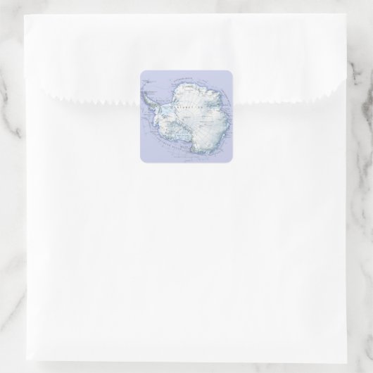 南極大陸 スクエアシール (バッグ)