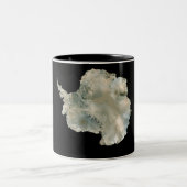 南極大陸 ツートーンマグカップ (中央)