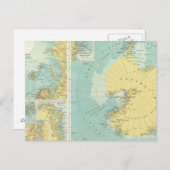 南極大陸 ポストカード (正面/裏面)