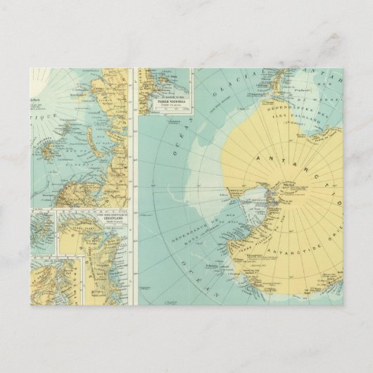 南極大陸 ポストカード (正面)