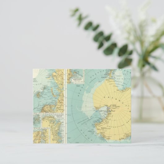 南極大陸 ポストカード (スタンド正面)