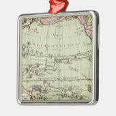 南極大陸 メタルオーナメント (左)