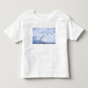 南極大陸・南極半島 コウテイペンギン トドラーTシャツ