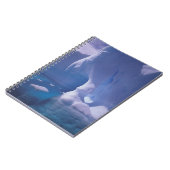 南極大陸。南極氷山3号 ノートブック (左側)