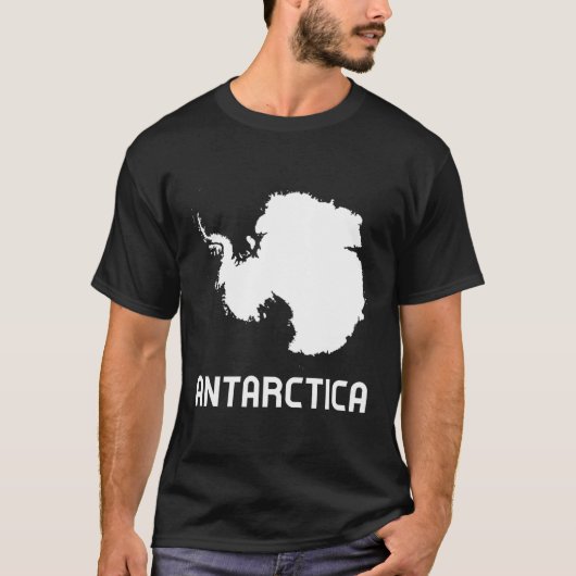南極大陸 Tシャツ (正面)