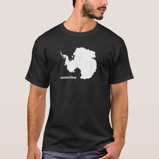 南極大陸 Tシャツ (正面)