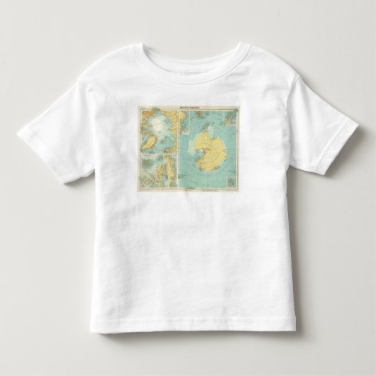 、南極大陸Artic トドラーTシャツ (正面)