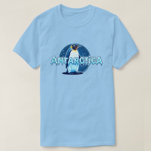 南極大陸'S Tシャツ (デザイン正面)
