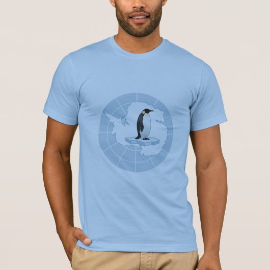 南極守護者のフラグ Tシャツ (正面)